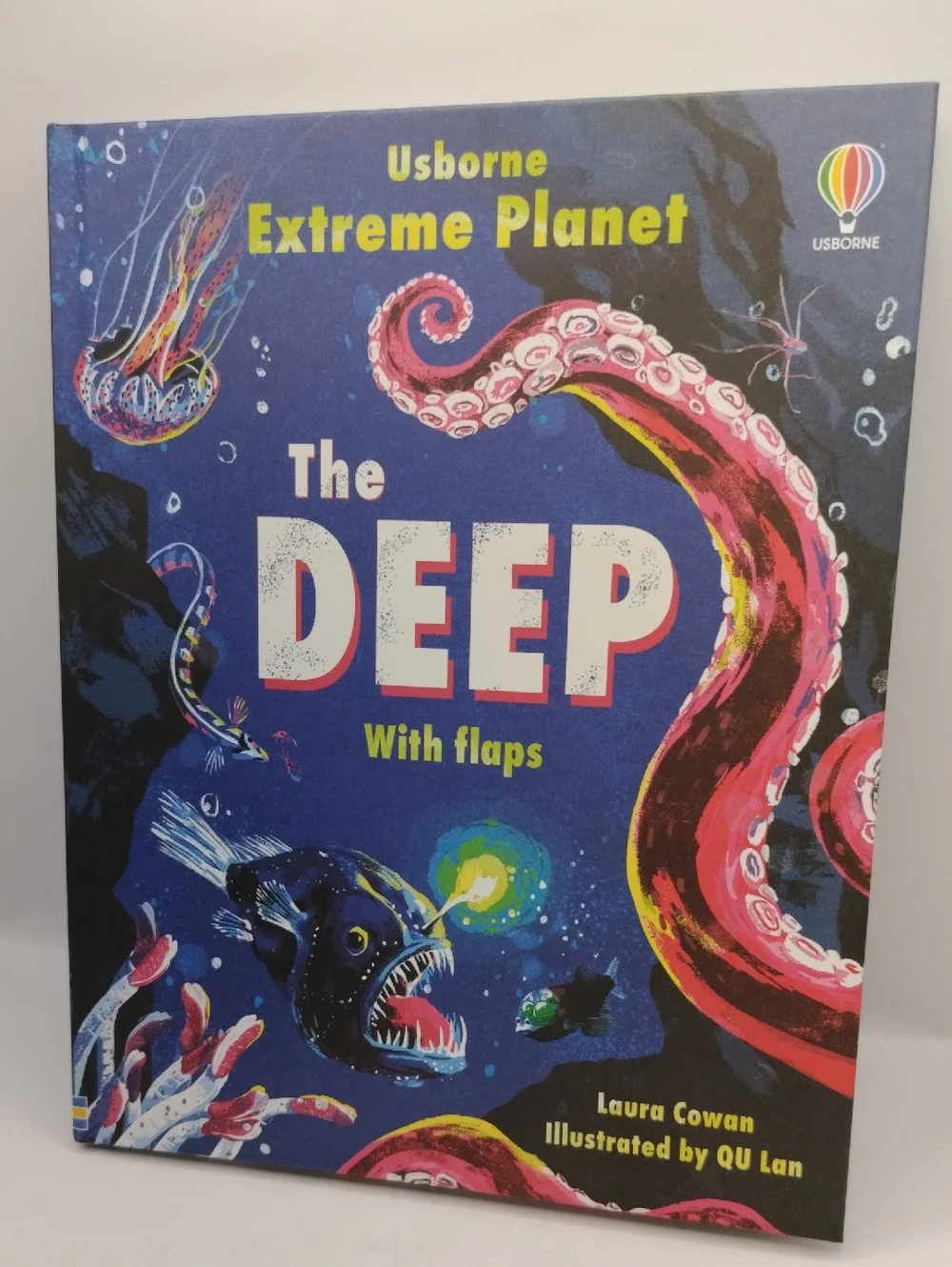 Extreme Planet: The Deep A Lift A Flap Book About Ocean Creatures NEW